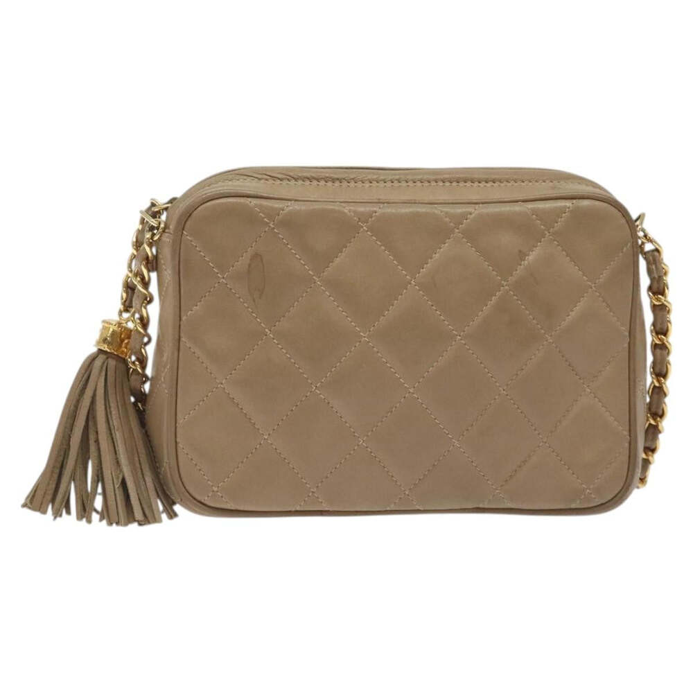 Chanel Vintage Diamond Cc Camera Bag #327365C14B